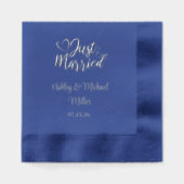 Huwelijksdouane Folie Servetten (Voorkant)
