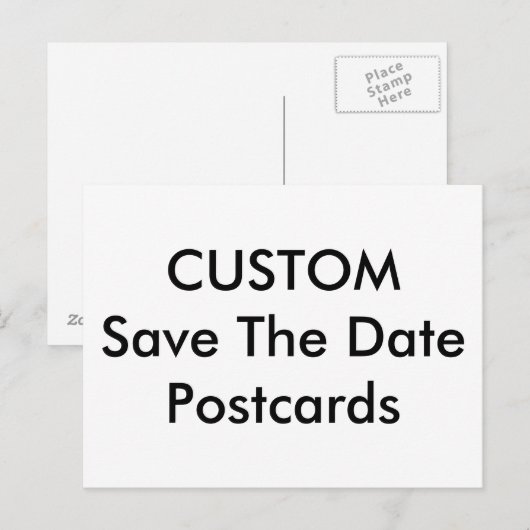 Huwelijksdouane Sla de Briefkaarten van de Datumui (Voorkant / Achterkant)