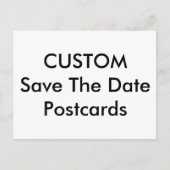 Huwelijksdouane Sla de Briefkaarten van de Datumui (Voorkant)