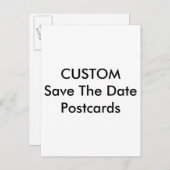 Huwelijksdouane Sla de Briefkaarten van de Datumui (Voorkant / Achterkant)