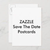 Huwelijksdouane Sla de Briefkaarten van de Datumui (Voorkant / Achterkant)