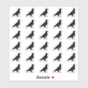 Huwelijksduif Plaatskaart Eetmaal Menu Keuze Sticker