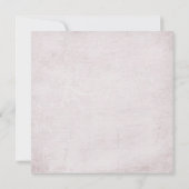 huwelijkse belofte vernieuwing ouderwetse bloemran kaart (Achterkant)