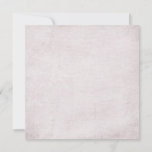 huwelijkse belofte vernieuwing ouderwetse bloemran kaart (Achterkant)