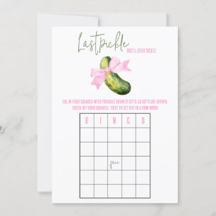 Huwelijkse Bingo 'Laatste Augurk Die Ze Eens Zal K Kaart