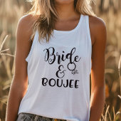 Huwelijkse Bruid en Boujee Bruiloft Tanktop