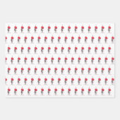 Huwelijkse bruiloft jubileum inpakpapier (Voorkant 3)