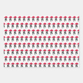 Huwelijkse bruiloft jubileum inpakpapier (Voorkant 2)