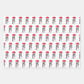 Huwelijkse bruiloft jubileum inpakpapier (Voorkant)