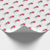 Huwelijkse bruiloft jubileum inpakpapier (Hoek)