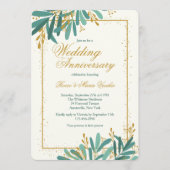 Huwelijkse Jubileumviering Kaart (Voorkant)