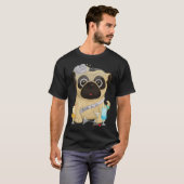 Huwelijkse Pug T-shirt (Voorkant volledig)