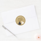 Huwelijkse Shower Illustratie Sticker (Envelop)