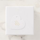 Huwelijkse Templaten | Elegant Aanpasbaar Bedankjes Labels (Met doos)