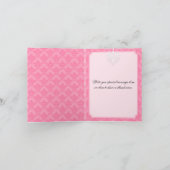 Huwelijkse Trouwdag Dankkaartjes Bedankkaart (Binnen)