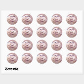 Huwelijksechtparen stickers Enveloppe Zegels (Vel)