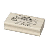 Huwelijksenvelop retouradres stempel (Stempel)