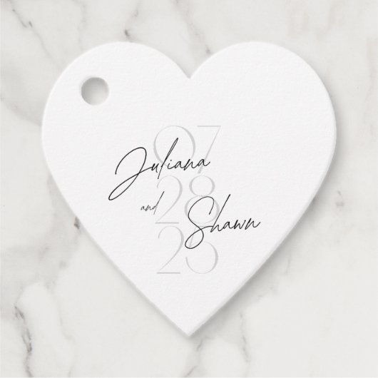 huwelijksetiketten bedankjes labels (Voorkant)