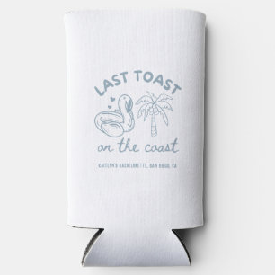 Huwelijksfeest blikje koeler favor Laatste toast