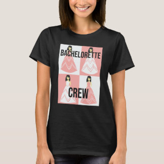 Huwelijksfeest bruid avond vrijgezellenfeest  t-shirt