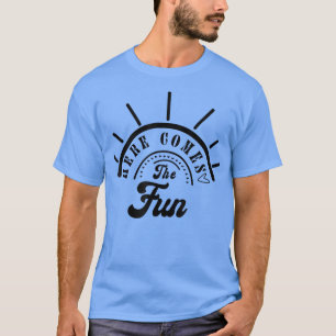 Huwelijksfeest Bruid & Bruidsmeisjes Hier Komt T-shirt
