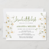 Huwelijksfeest Bruidsborrel Brunch uitnodiging (Voorkant)