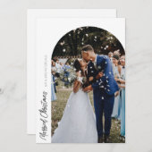 huwelijksfeest bruiloft bedankkaart (Voorkant / Achterkant)