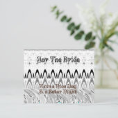 Huwelijksfeest Cadeau Kunstprint Briefkaart (Staand voorkant)