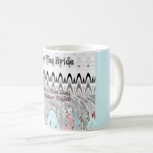 Huwelijksfeest Cadeau Kunstprint Koffiemok (Voorkant rechts)