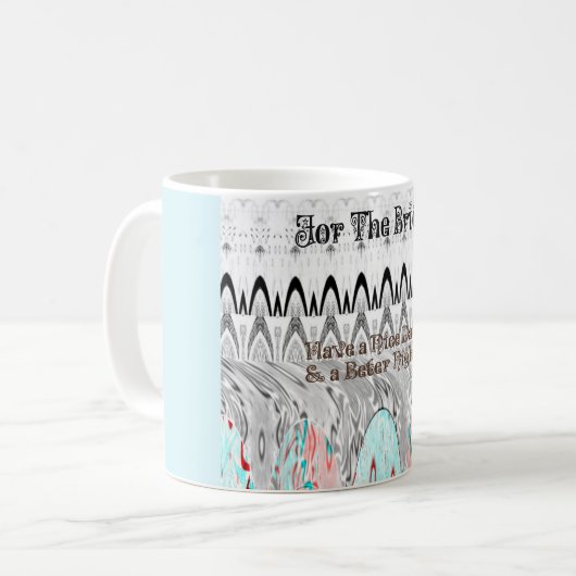 Huwelijksfeest Cadeau Kunstprint Koffiemok (Voorkant links)