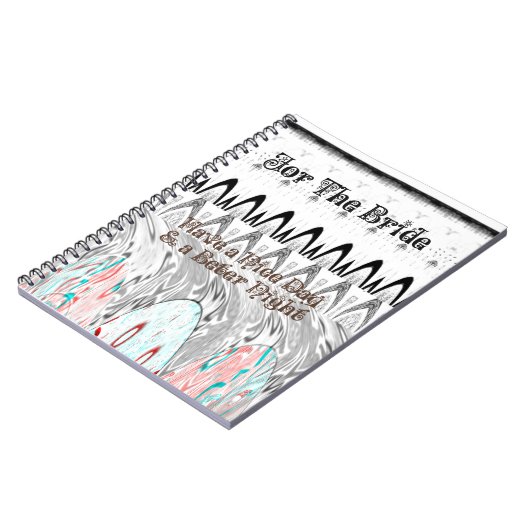 Huwelijksfeest Cadeau Kunstprint Notitieboek (Linkerzijde)