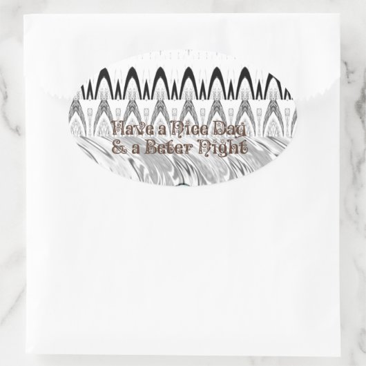 Huwelijksfeest Cadeau Kunstprint Ovale Sticker (Tas)