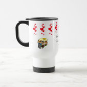 Huwelijksfeest Cadeaubeker Sjabloon Reisbeker (Links)