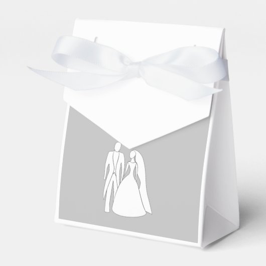 Huwelijksfeest cadeaudoos bedankdoosjes (Voorkant Zijde)