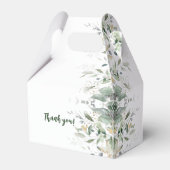 Huwelijksfeest Favor Doos met Eucalyptus Groene De Bedankdoosjes (Achterkant)