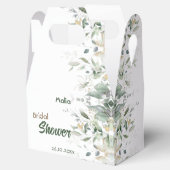 Huwelijksfeest Favor Doos met Eucalyptus Groene De Bedankdoosjes (Geopend)