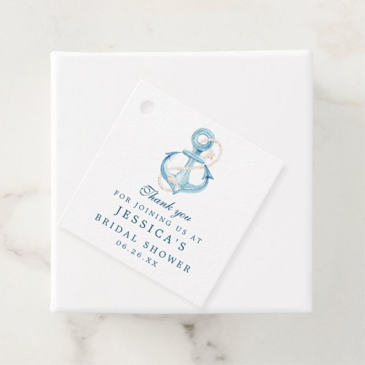 Huwelijksfeest Favoritielabel voor de marine Bedankjes Labels (In situ)