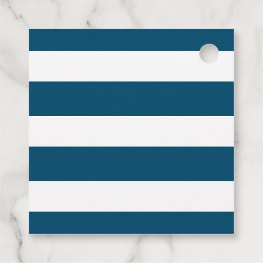 Huwelijksfeest Favoritielabel voor de marine Bedankjes Labels (Achterkant)