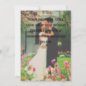 Huwelijksfeest Foto Verlovingsfeest Uitnodiging (Achterkant)