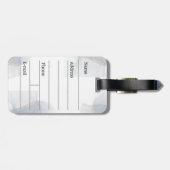 Huwelijksfeest Gasten Souvenir geschenken Bagagelabel (Achterkant horizontaal)