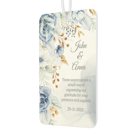 Huwelijksfeest Gasten Souvenir geschenken Luchtverfrisser (Links)