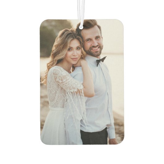 Huwelijksfeest Gasten Souvenir geschenken Luchtverfrisser (Achterkant)