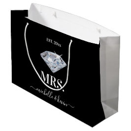 Huwelijksfeest Heren & Dames Zwart & Wit Groot Cadeauzakje