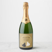 Huwelijksfeest Illustratie Sticker (Voorkant)