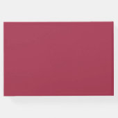 Huwelijksfeest in de herfst Pompscript op maat Gastenboek (Achterkant)