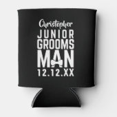 Huwelijksfeest Junior Groomsman Naam Koelbox Blikjeskoeler (Voorkant)