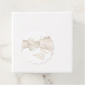 Huwelijksfeest met Hart Ampersand Parels & Prosecc Bedankjes Labels (In situ)