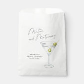 Huwelijksfeest met martini's bedankzakje (Voorkant)