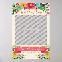 Huwelijksfeest Prop Poster voor Fotohokje