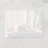 Huwelijksfeest Receptie Kaart (Achterkant)